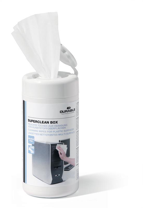 DURABLE DURABLE Superclean Box 570802 100 Tücher  