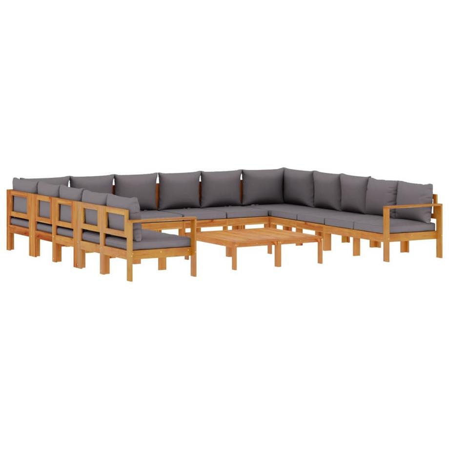 set salotto da giardino Legno