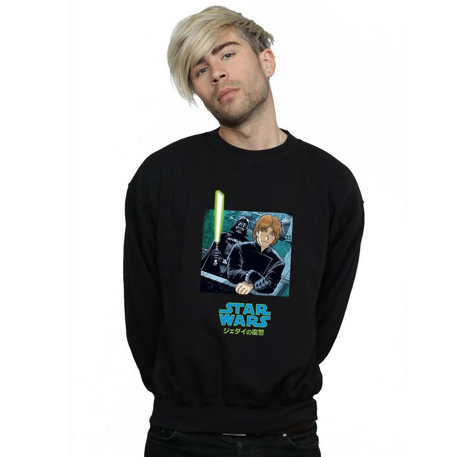 STAR WARS Star Wars Luke Skywalker und Darth Vader bedrucktes Sweatshirt  