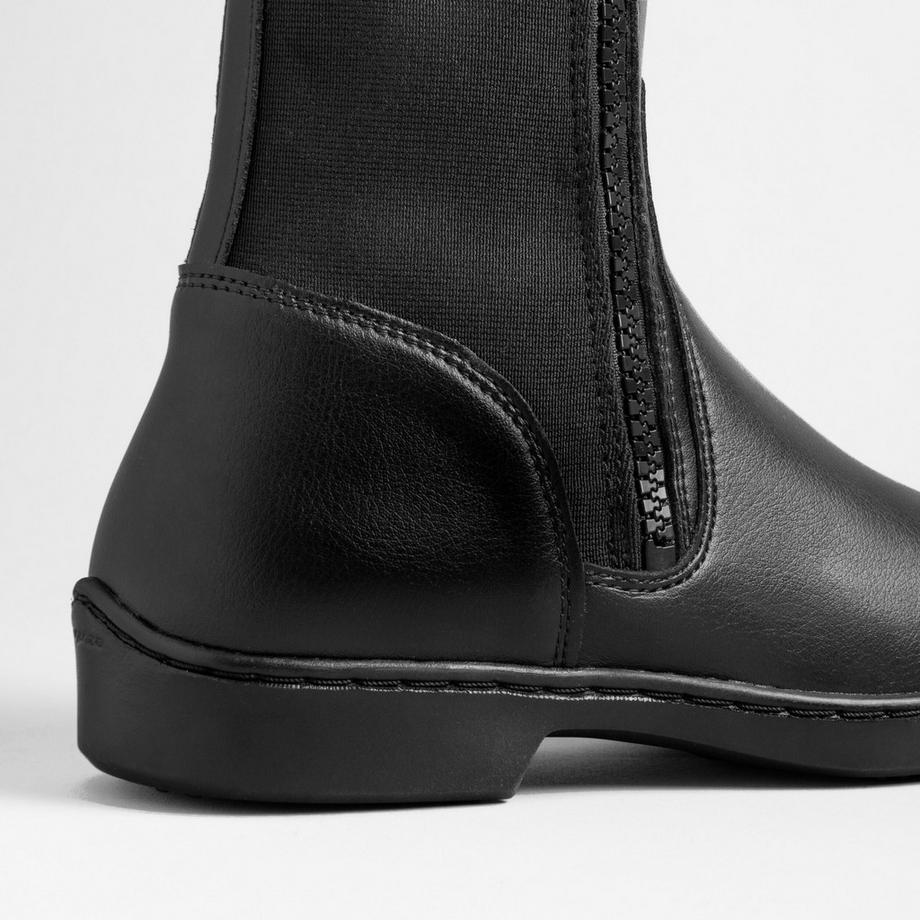 FOUGANZA 500 Bottes d'équitation synthétiques adulte  