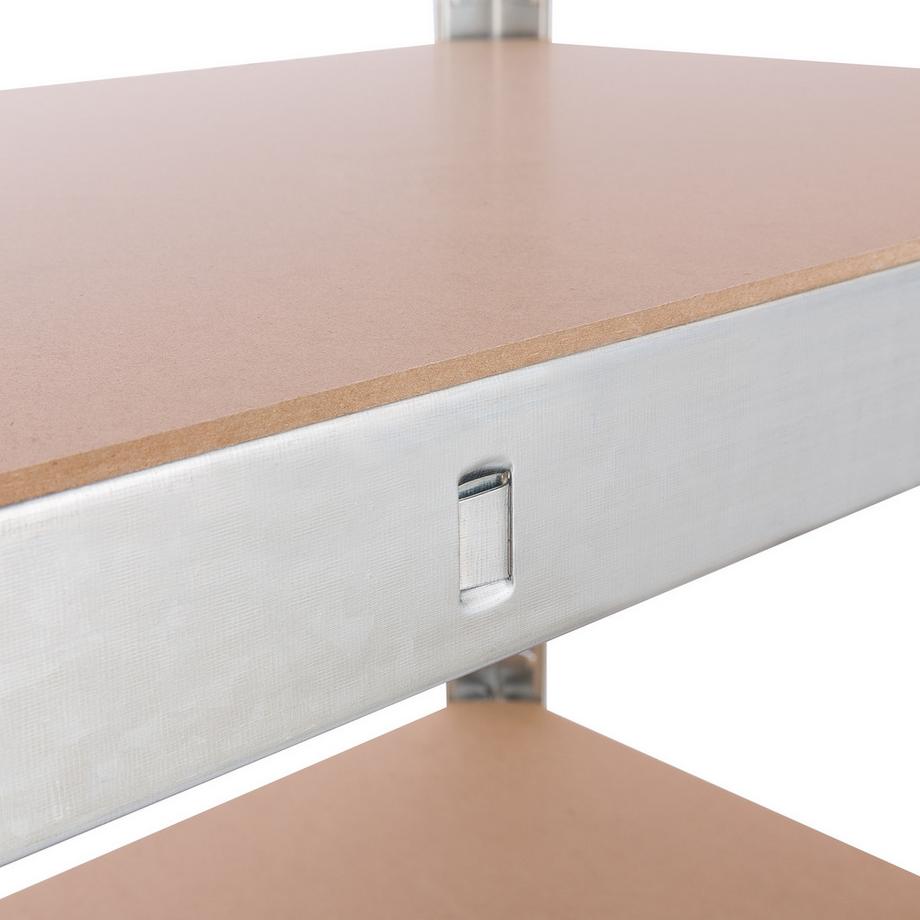 Arebos 2x Scaffali per carichi pesanti 875kg  