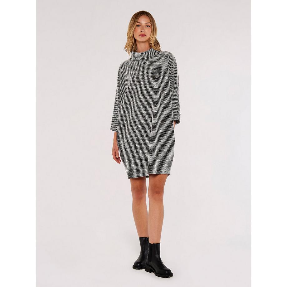 APRICOT Mini-robe cocon en jersey bouclé  