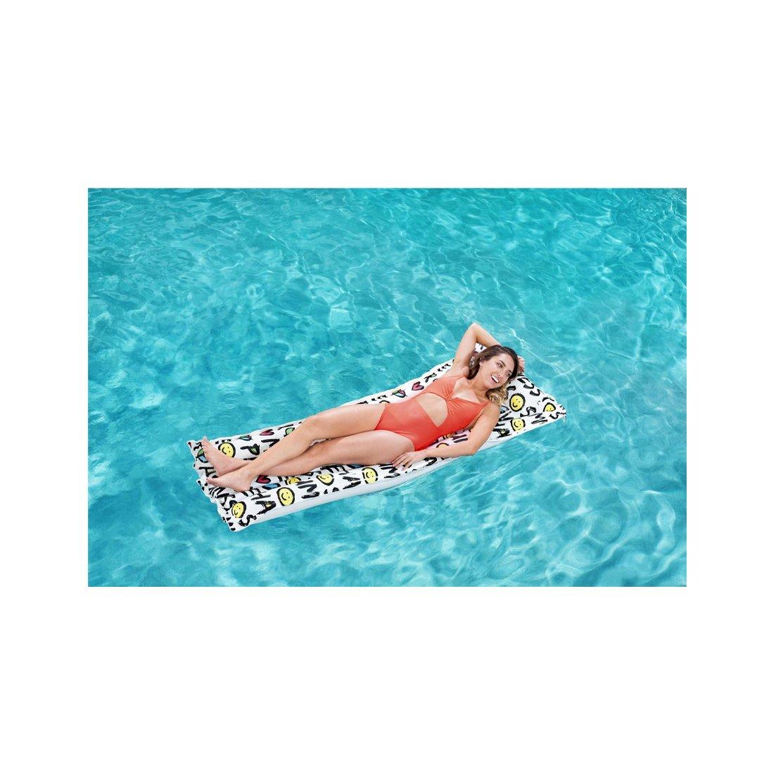 Bestway  Bestway 44058 galleggiante da piscina e da spiaggia Multicolore Fantasia Materassino galleggiante 