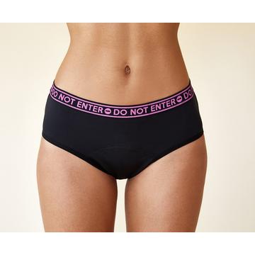 Culotte menstruelle classique et unique "Do not Enter"  Super