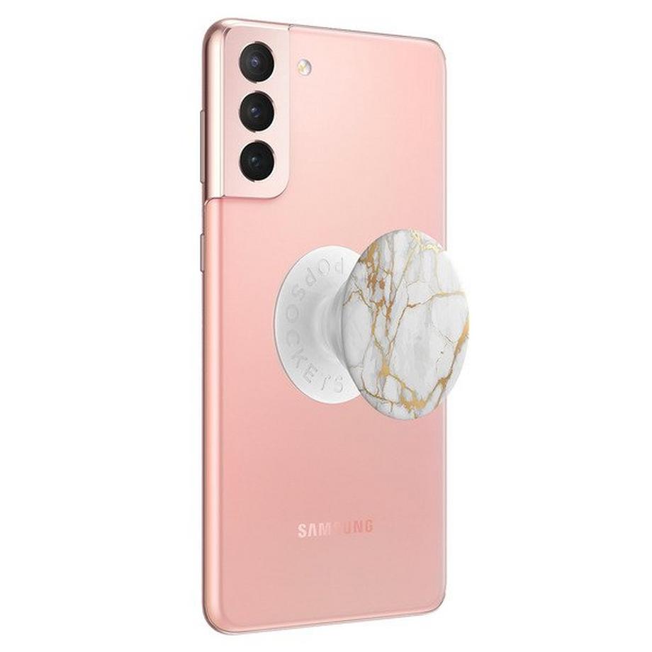 POPSOCKETS  Gold Lutz Marble PopGrip Handy-Griff 