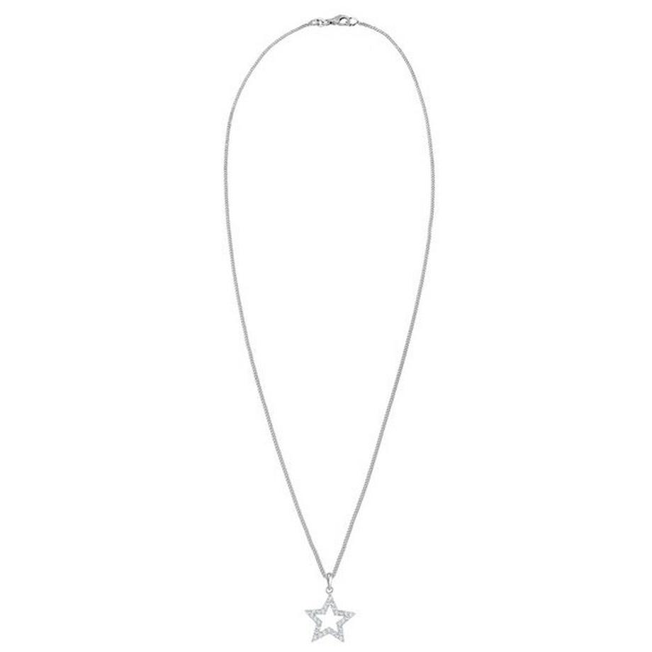 Elli  Halskette Femme Pendentif Étoile De Cristal 