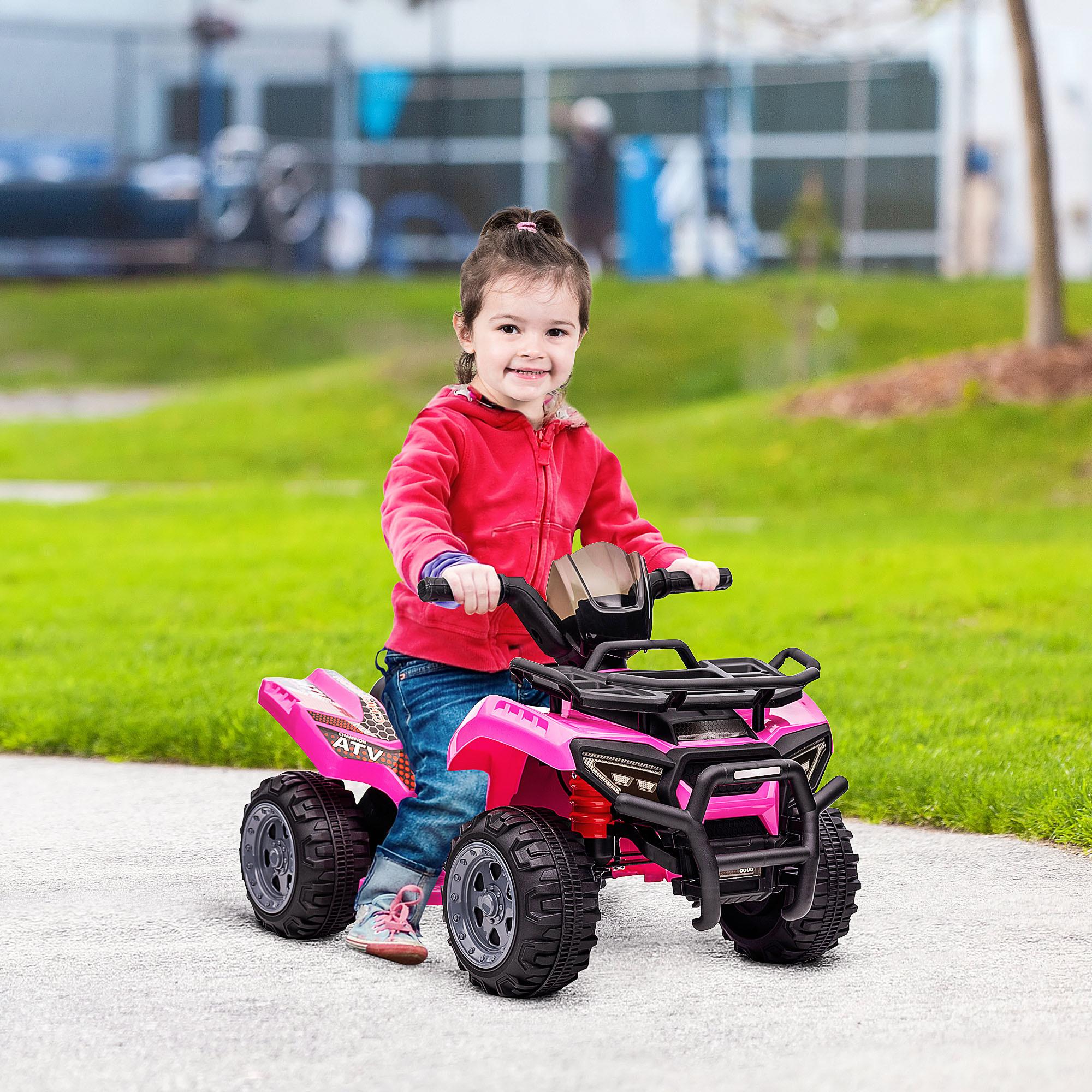 HOMCOM  Mini quad électrique pour enfants 