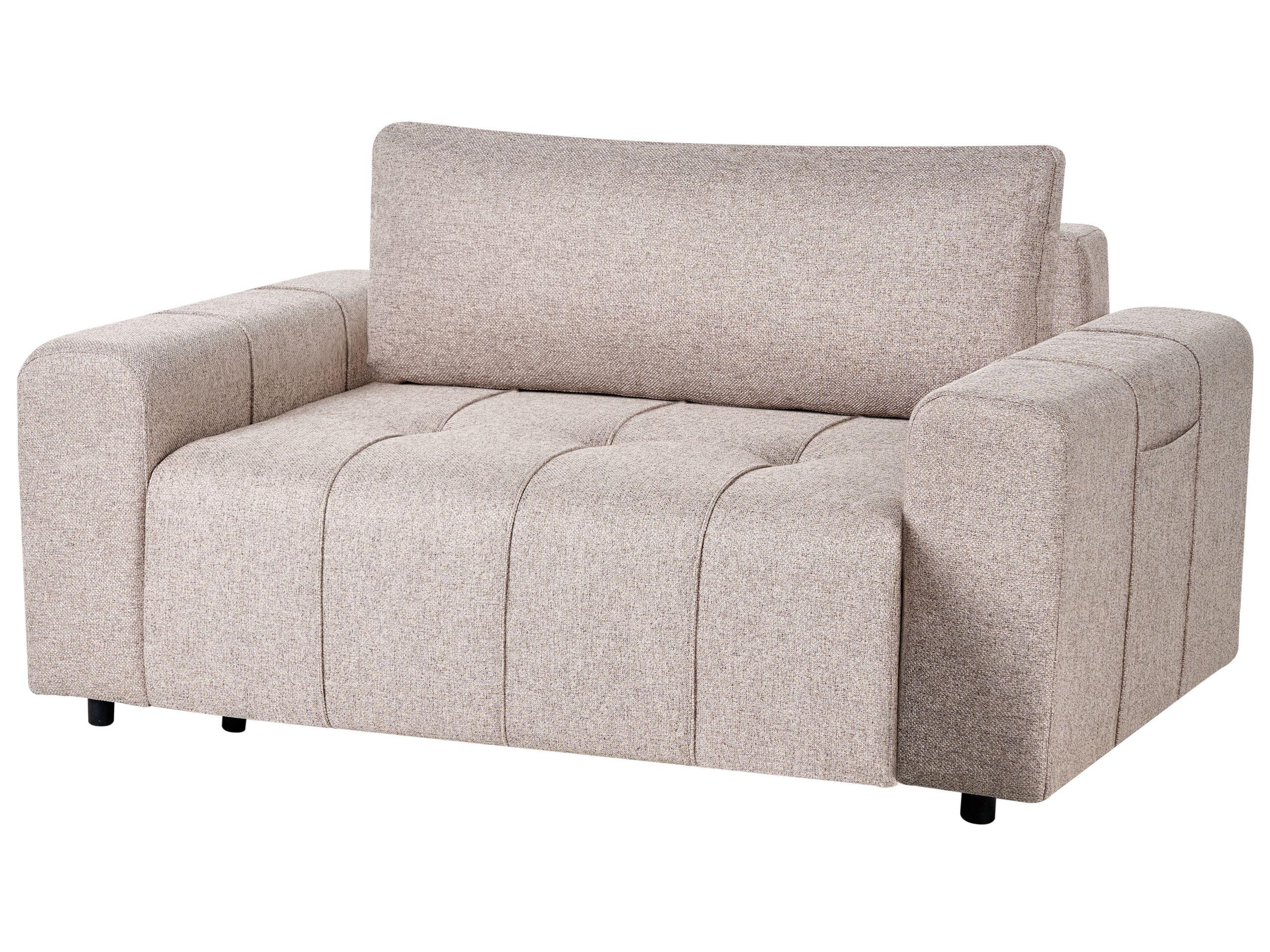 Beliani 2 Sitzer Sofa aus Polyester Modern INNVIK  