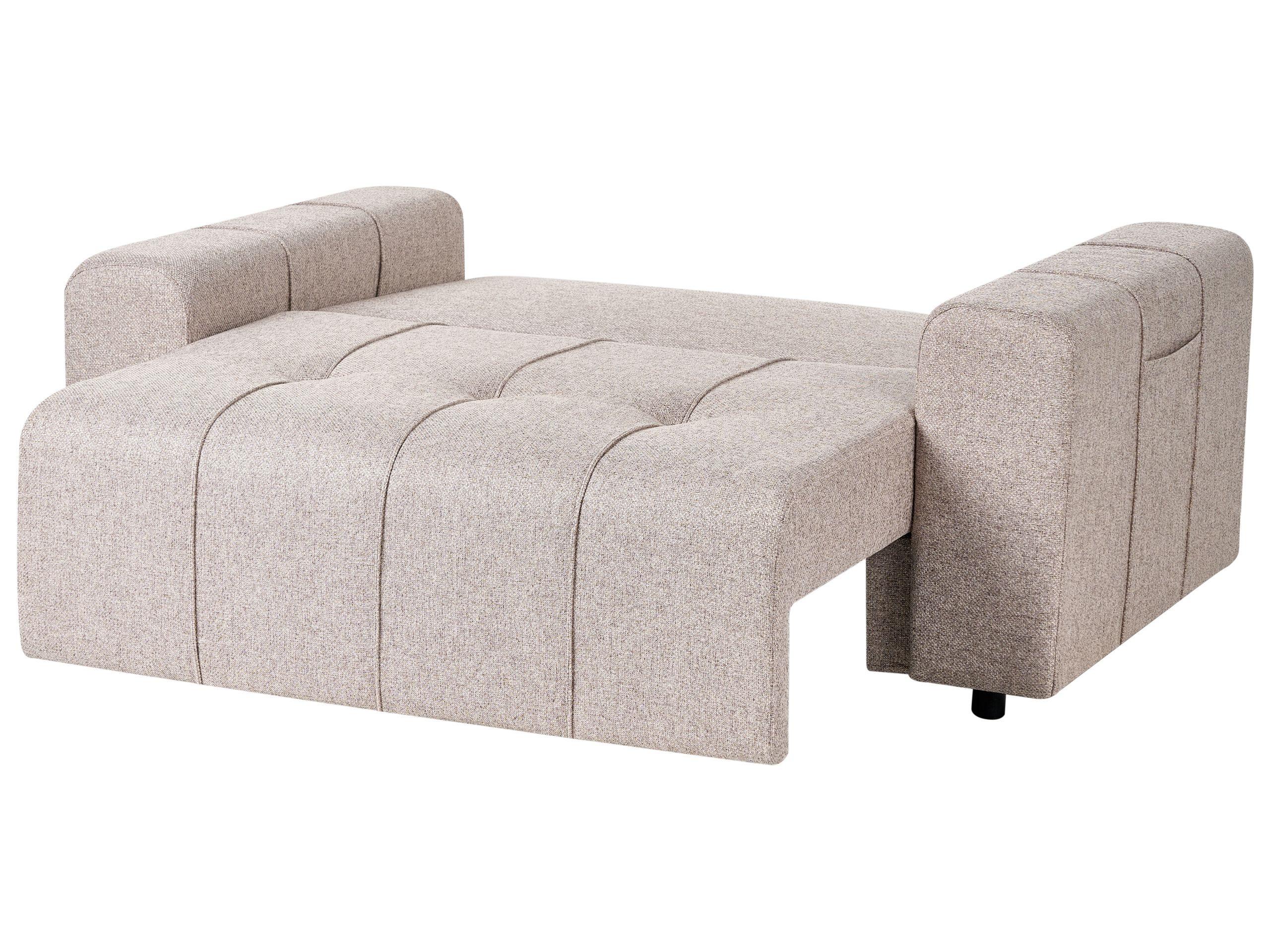 Beliani 2 Sitzer Sofa aus Polyester Modern INNVIK  