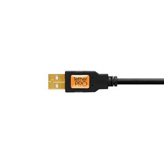 Tether Tools  CU5450 câble USB 4,6 m USB 2.0 USB A Mini-USB B Noir 