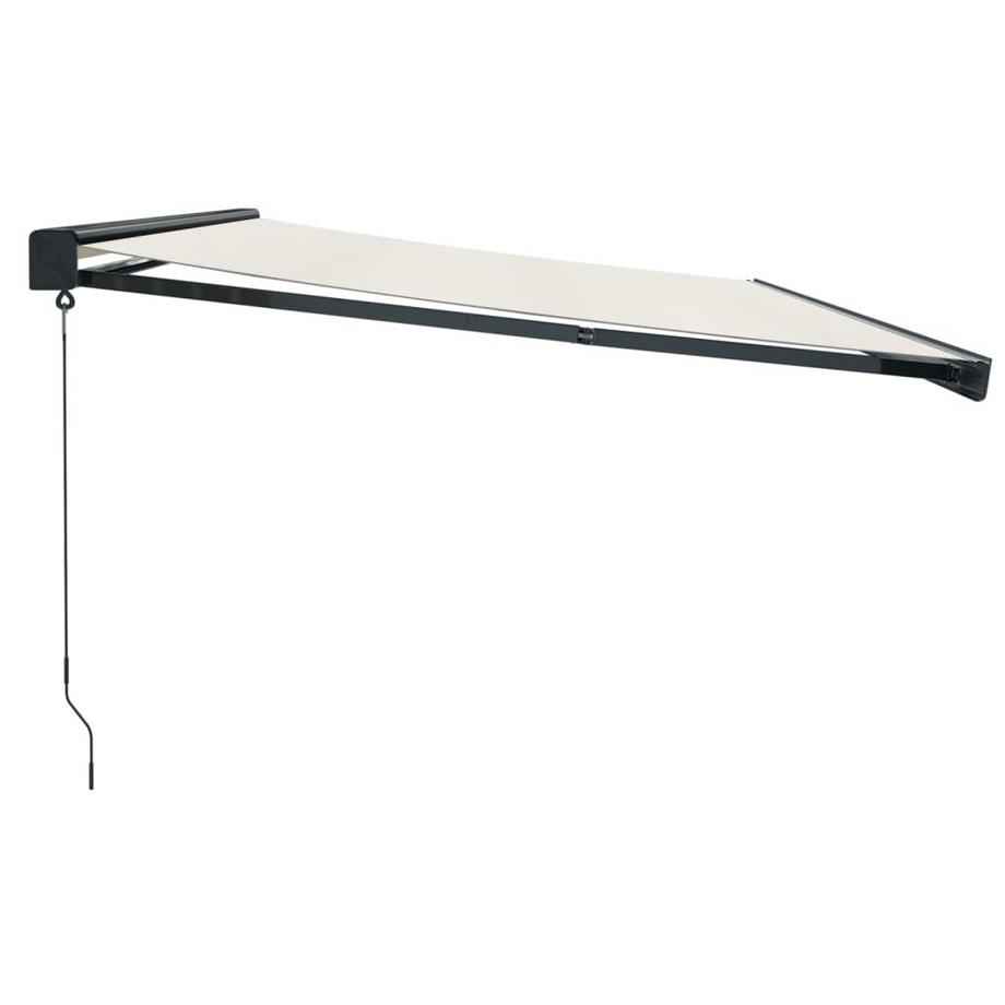 VidaXL Auvent rétractable tissu  
