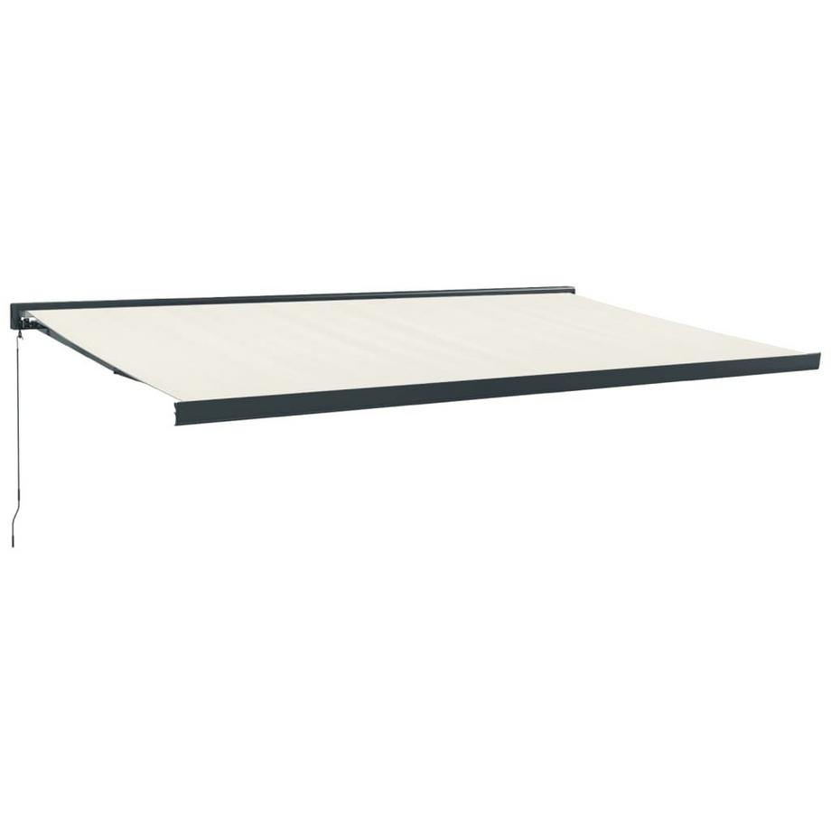 Auvent rétractable tissu