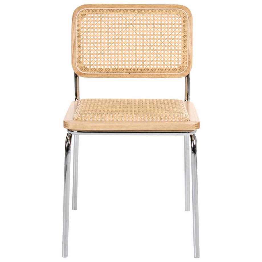 Beliani Esszimmerstuhl 2er Set aus PE Rattan Boho CORVALLIS  