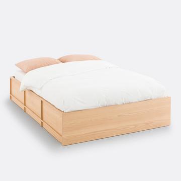 Kastenbett Senssia mit hochklappbarem Lattenrost