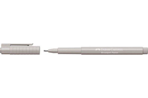 Faber-Castell FABER-CASTELL Fineliner Broadpen 1554 0.8mm 155488 pastellgrau  