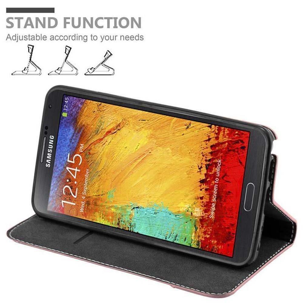 Cadorabo  Housse compatible avec Samsung Galaxy NOTE 3 - Coque de protection avec fermeture magnétique, fonction de support et compartiment pour carte 