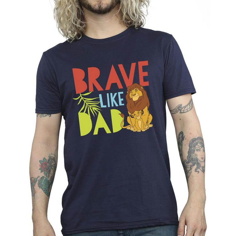 Disney The Lion King Brave Like Dad T-Shirt  