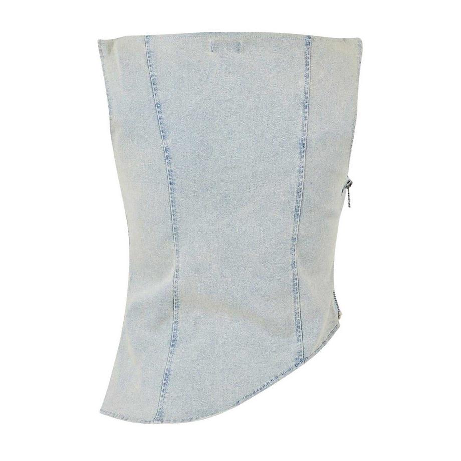 Mars Mika Gewaschenes Denim Oberteil  