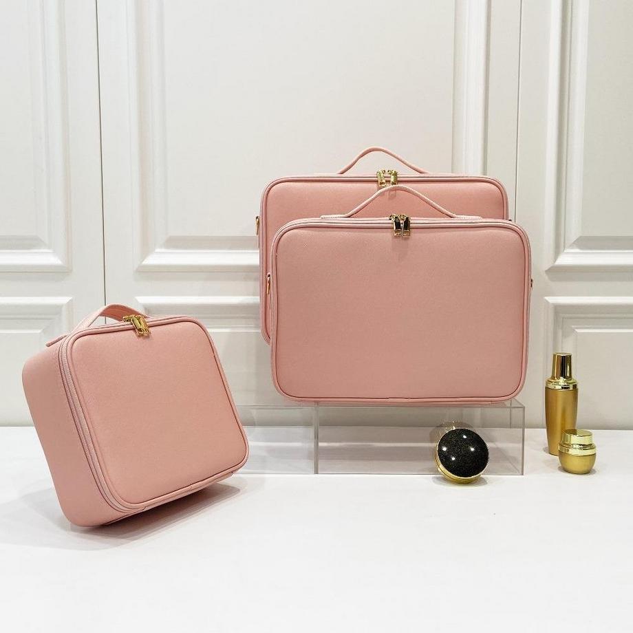 eStore  Borsa per il trucco professionale - rosa chiaro 