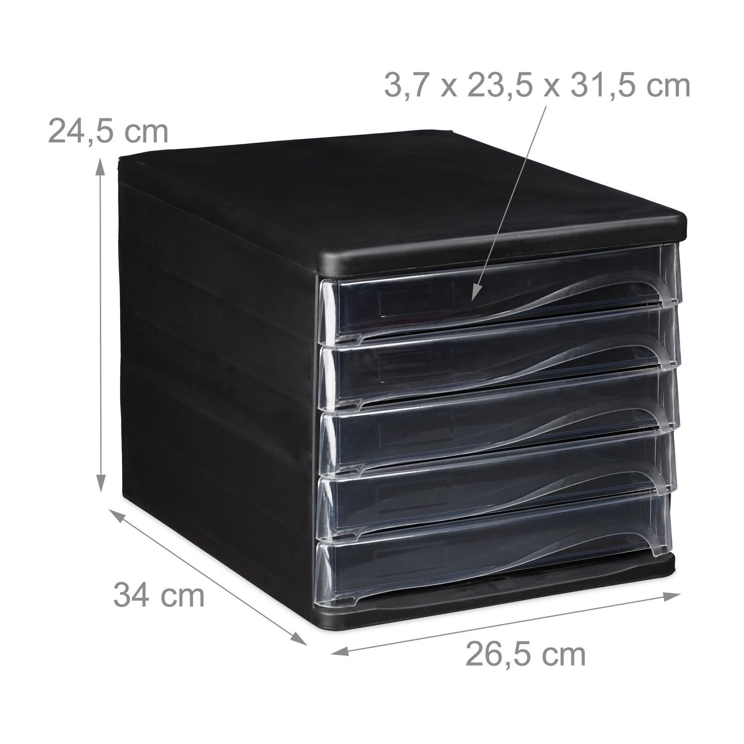 B2X Schubladenbox mit 5 Fächern  