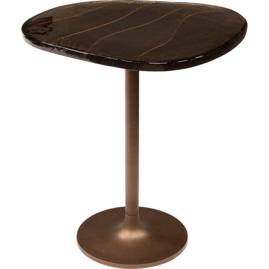Table d'appoint Eclipse cuivre antique M