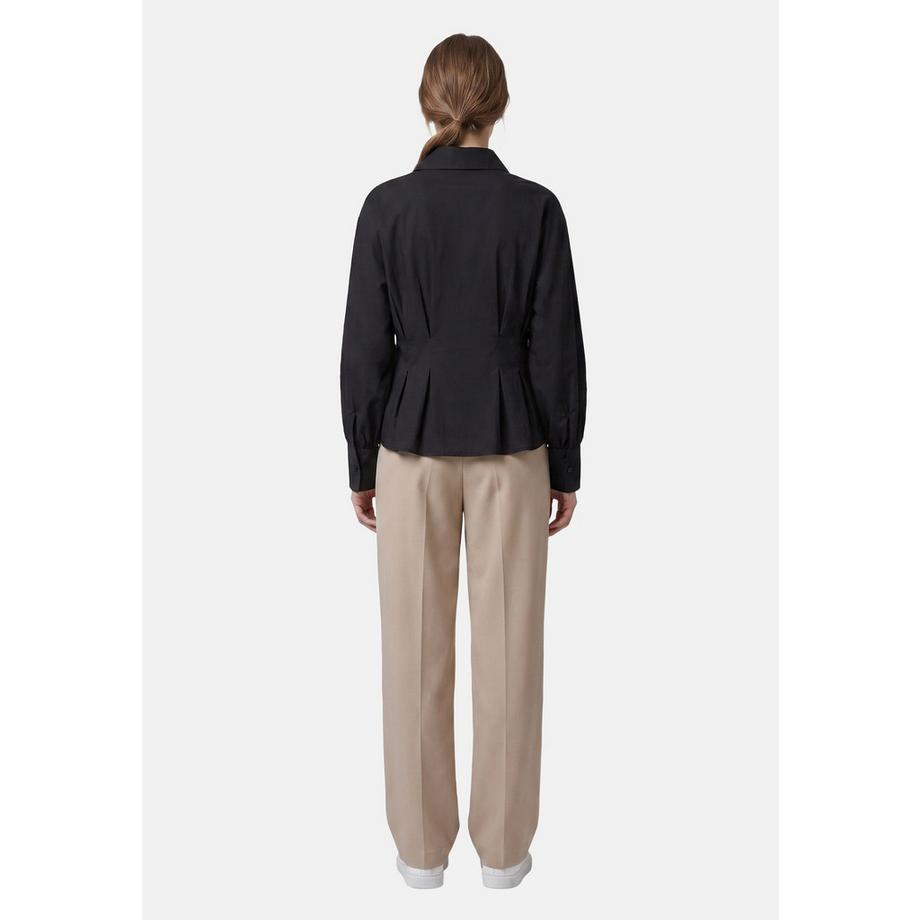 Chiara Ferretti Blouse à manches longues plissée  