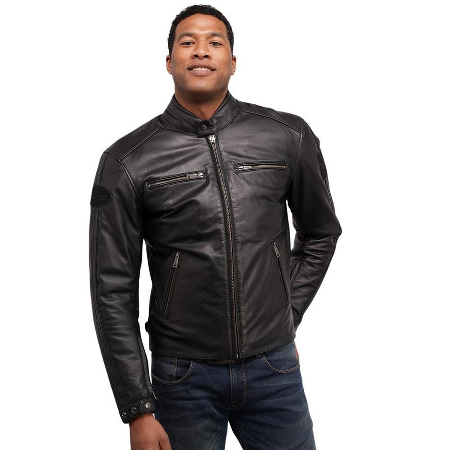 Helstons Rag Ace Blouson Moto en Cuir  