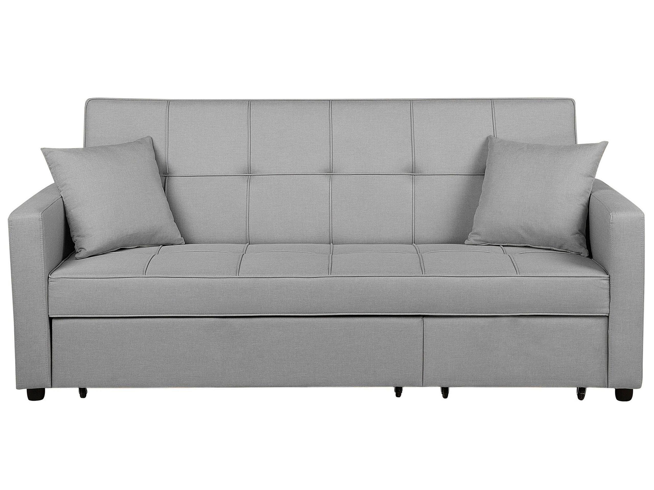 Beliani Schlafsofa aus Polyester Modern GLOMMA  