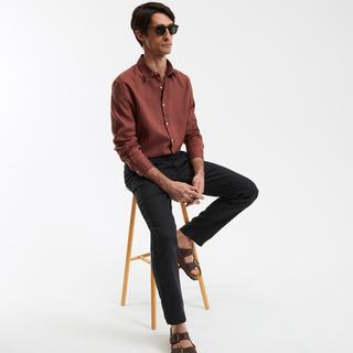 La Redoute Collections Leinenhose Regular Fit  