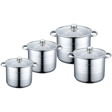 Casseroles de haute qualité avec couvercle - 4 pcs