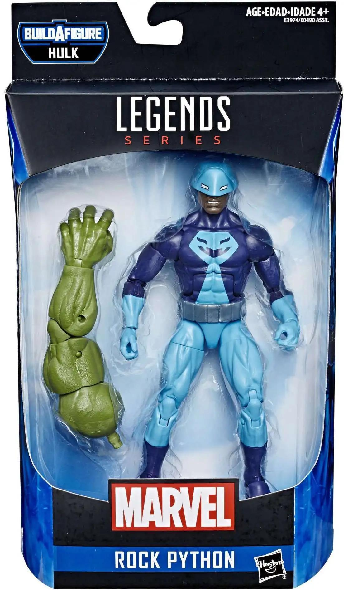 Hasbro  Avengers Endgame Marvel Legends Hulk Series Rock Python Action Figure 