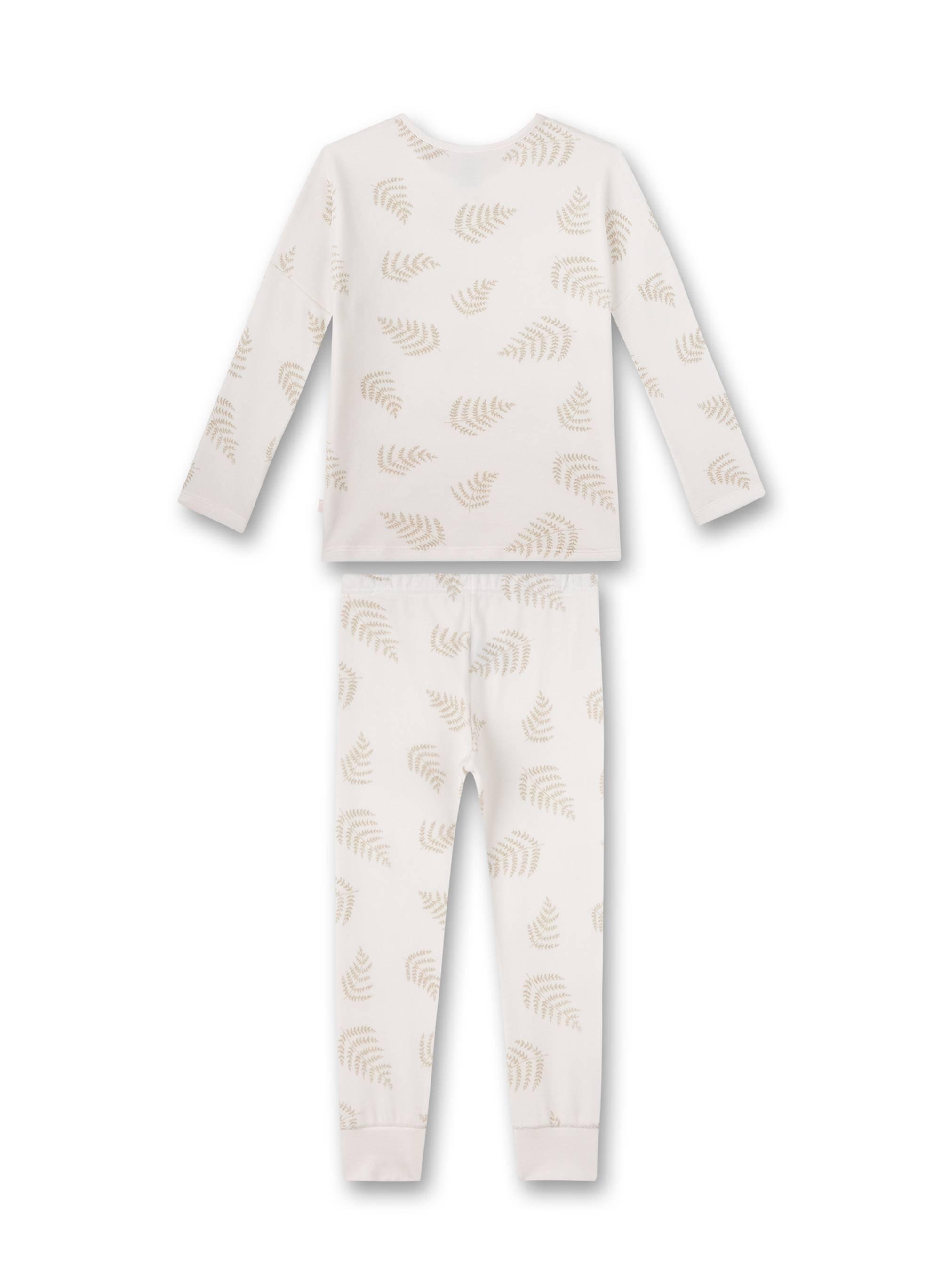 Sanetta Pigiama Ragazze Motivo Foglie Vestibilità confortevole  