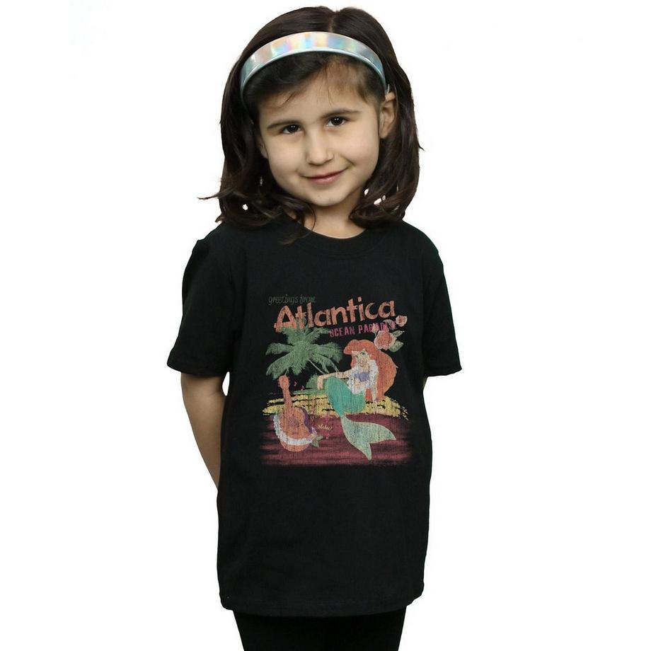 Disney  The Little Mermaid Greetings From Atlantica TShirt 