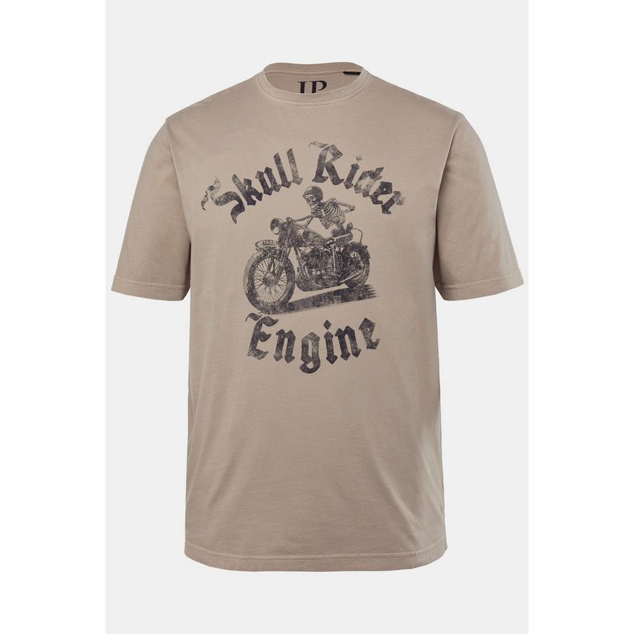 JP1880 T-shirt Maniche Corte Stampa sul Petto Look Vintage  