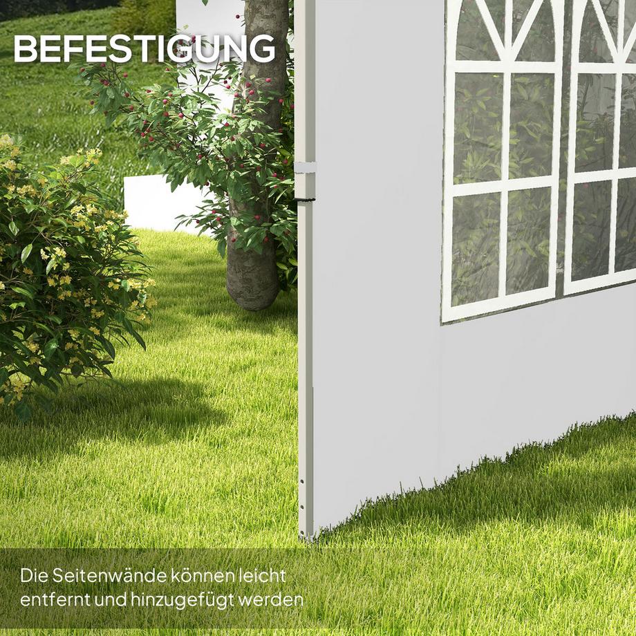 Outsunny Pavillon Seitenteile  