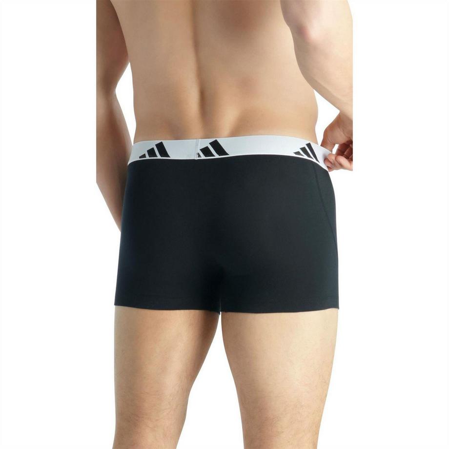 adidas  Boxer Active Cotone Flessibile Misura  (Confezione da tre) 