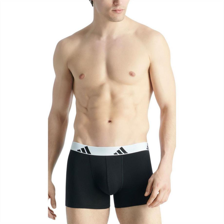 adidas  Boxer Active Cotone Flessibile Misura  (Confezione da tre) 