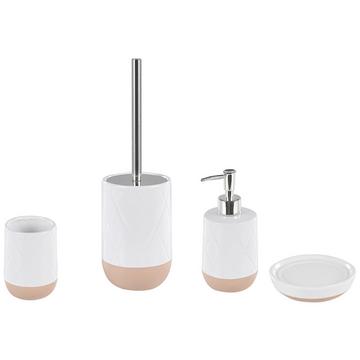 Set accessoires de salle de bain en Céramique Rétro LEBU