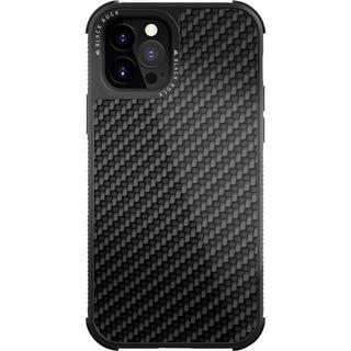 Black Rock  Cover Robust Real Carbon pour Apple iPhone 12/12 Pro 