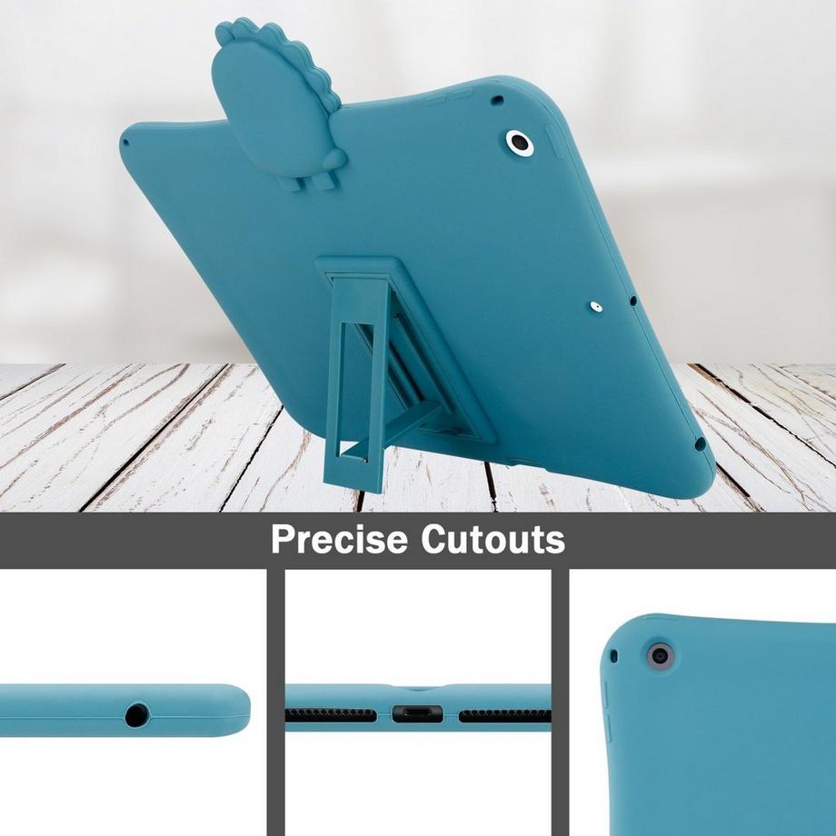 Cadorabo  Housse pour tablette compatible avec Apple iPad MINI 5 (7.9 Zoll) - Coque de protection pour enfants en silicone TPU flexible avec fonction de rangement 