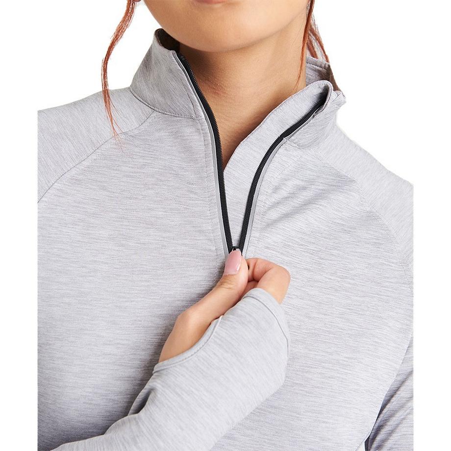 AWDis Base Layer Oberteil Halb Reißverschluss Langärmelig  