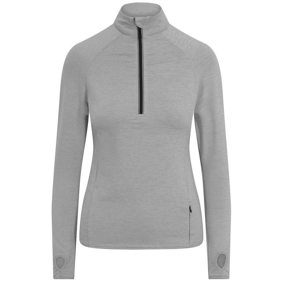 Base Layer Oberteil Mit Halbem Reißverschluss  Langärmlig