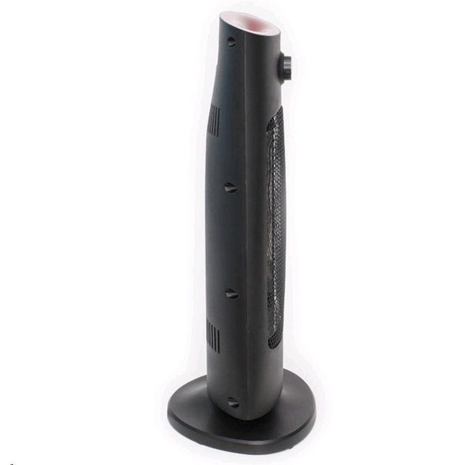 Argoclima Argoclima 191070203 stufetta elettrica Interno Nero, Rosso 800 W Riscaldatore di ambienti elettrico al quarzo  
