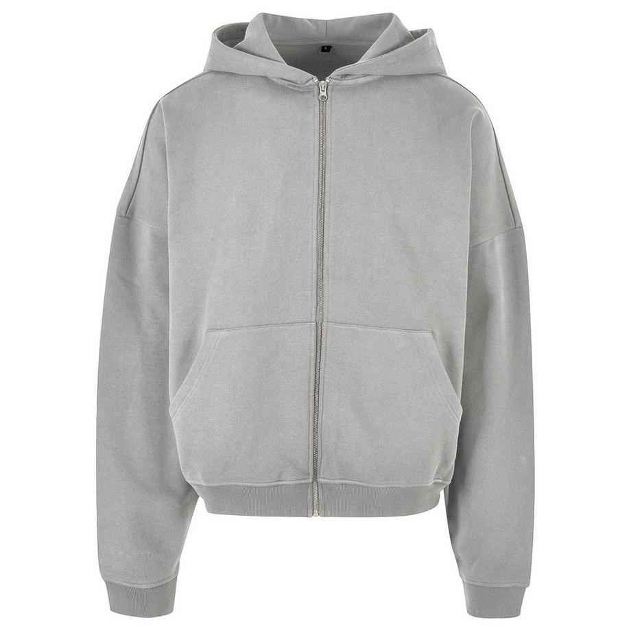 90s Hoodie Mit Durchgehendem Reißverschluss
