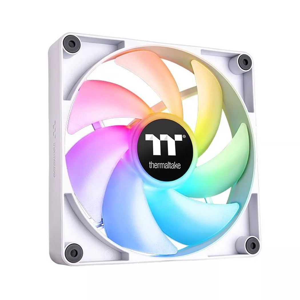 Thermaltake - TT CT120 ARGB Sync PC Case per computer Ventilatore Bianco 2 pz, Blanco