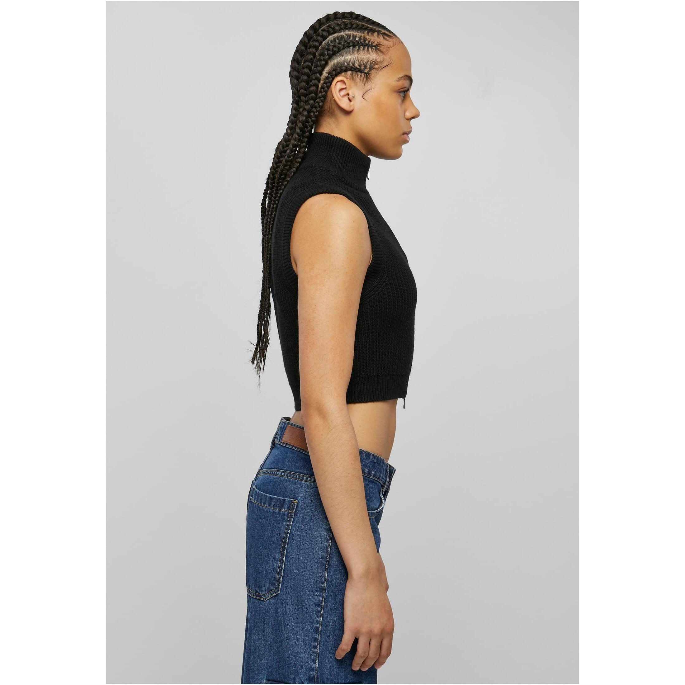 URBAN CLASSICS Veste sans manche courte en tricot  