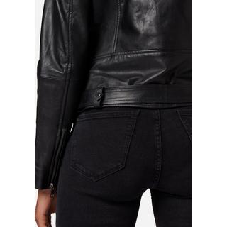 RICANO  Lederjacke Venla, Rockiger Perfecto Stil mit Reversekragen 