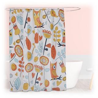 Northix Rideau de douche 180x200 cm avec motif  