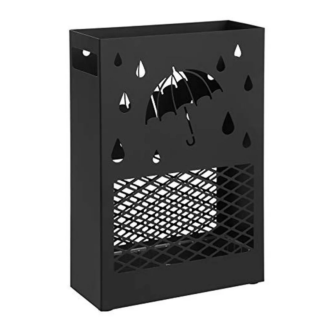 SONGMICS Schirmständer "Schwarz"