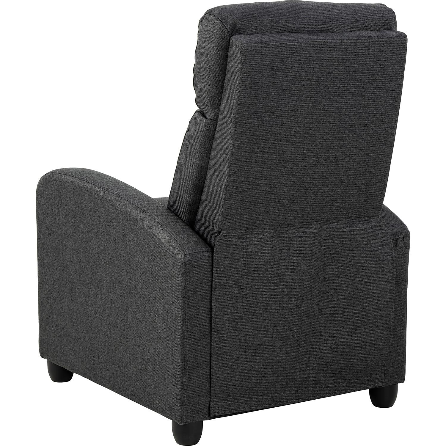 mutoni Silas Malmo fauteuil de relaxation anthracite  